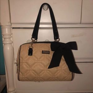 Kate Spade Straw Satchel